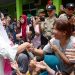 Ibu Negara Tinjau Warga Terdampak Banjir di Tangerang