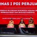Presiden Resmikan Pembukaan Rakernas I PDIP