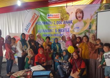 Cegah Stunting, Alfamart Gelar Gebyar Posyandu 1000 Balita