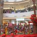 Rayakan Imlek, Tangcity Mall Tampilkan Barongsai dan Keluarga Hoki Panda