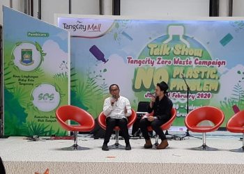 DLH dan Aktivis Lingkungan Diskusi Soal Sampah di Tangcity Mall