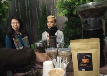 Di Booth Bakti BCA, Pengunjung Bisa Seruput Kopi Gratis