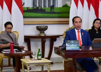 Presiden Jokowi Ikuti KTT Luar Biasa G20 dari Istana Bogor