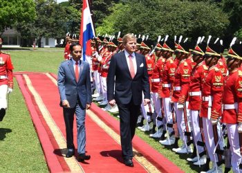 Presiden Jokowi Sambut Kunjungan Kenegaraan Raja dan Ratu Belanda di Istana Bogor