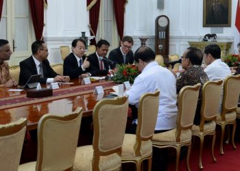 Presiden Jokowi Terima Kunjungan Presiden ADB