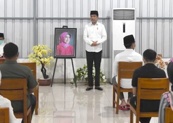 Presiden dan Keluarga Gelar Tahlilan untuk Almarhumah Ibunda Presiden Jokowi
