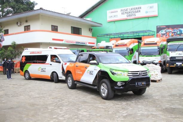 Operasi Pangan Gratis ACT. (IST)