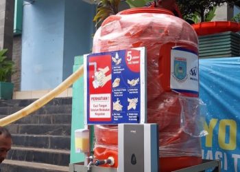 Pemkot Tangsel Sediakan 100 Tempat Cuci Tangan Portable