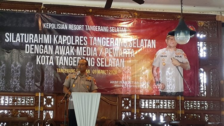 Kapolres Tangsel AKBP Iman Setiawan. (RAY)