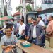 DPRD Tangsel Bagikan Ribuan Hand Sanitizer ke Pengendara Motor dan Warga