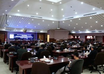 Antisipasi Penyebaran Virus Corona, Rapat Paripurna DPRD Kota Tangerang Melalui Video Streaming