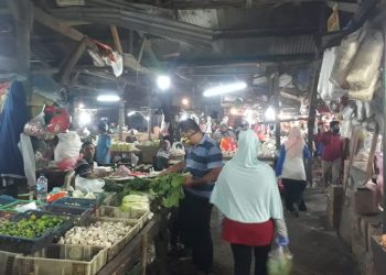 PSBB Tak Pengaruhi Warga Untuk Berbelanja di Pasar