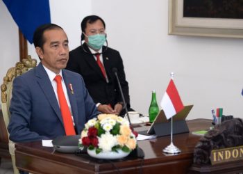 Presiden Jokowi Ikuti KTT ASEAN Khusus Mengenai Covid-19