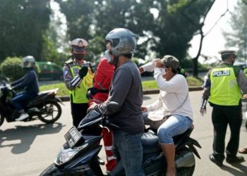 Hari Pertama PSBB, Polres Tangsel Catat 488 Pelanggar Lalu Lintas