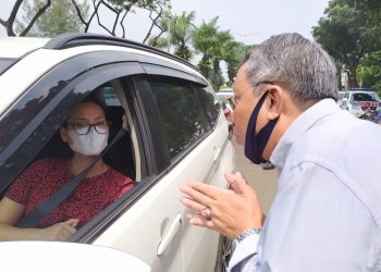 Pastikan PSBB berjalan Baik, Bang Ben Turun ke Jalan