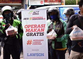 Operasi Makan Gratis Sasar Pekerja Harian Terdampak Covid-19
