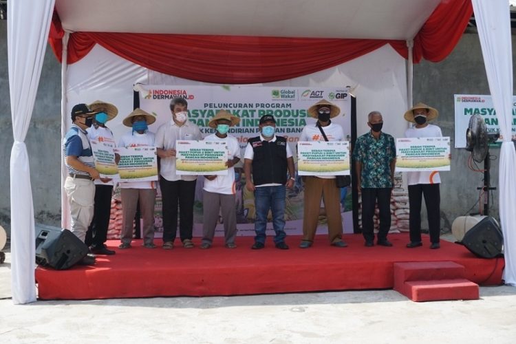Peresmian program Masyarakat Produsen Pangan Indonesia. (IST)