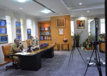 Bupati Zaki Pimpin Musrembang RKPD Lewat Video Conference