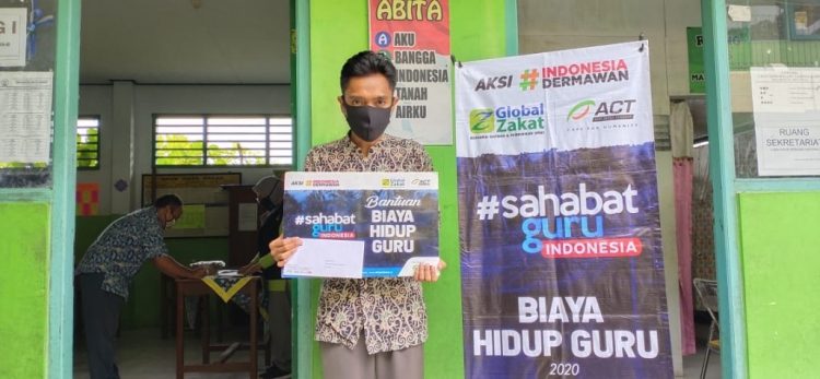 Bantuan untuk pengajar dari ACT. (IST)