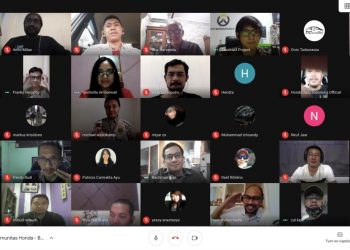 Tetap Produktif Masa PSBB, Komunitas Mobil Honda Ikut Pelatihan Jurnalistik Virtual