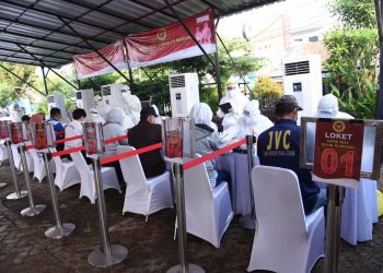 Rapid Test di Pondok Aren, Belasan Warga Tangsel Positif Covid-19