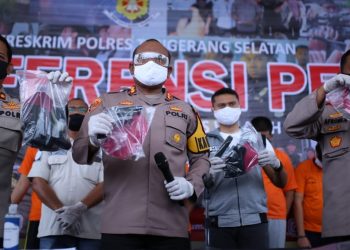 Ngaku Anggota dan Bawa Air Softgun, Lima Polisi Gadungan Diamankan Polres Tangsel