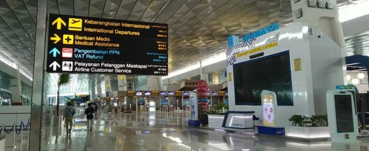 Suasana Bandara Soekarno Hatta. (NET)