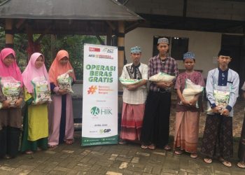 ACT Tangerang Raya Salurkan Beras di Tiga Pondok Pesantren