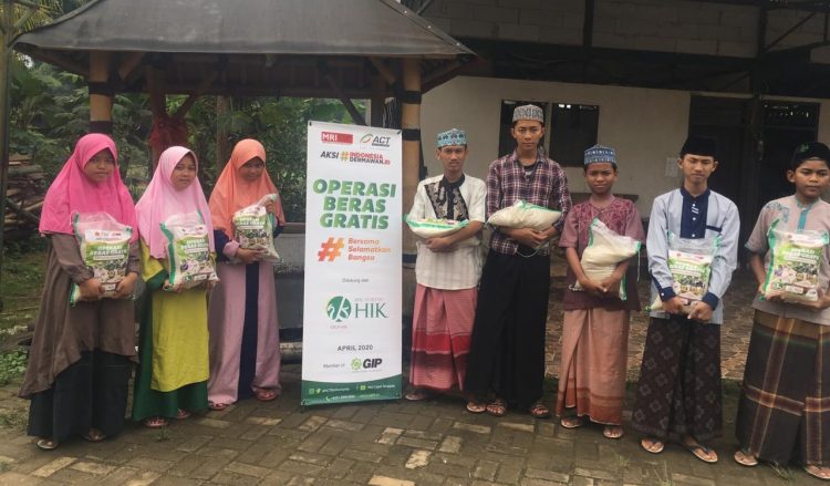 Distribusi program BERISI ACT Tangerang Raya. (IST)