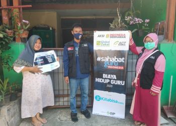 ACT Tangerang Raya Bantu Guru Pra Sejahtera Ditengah Pandemi Covid-19