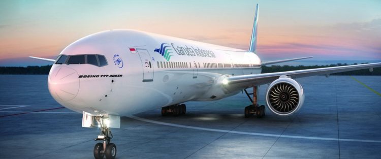 Pesawat Garuda Indonesia. (NET)