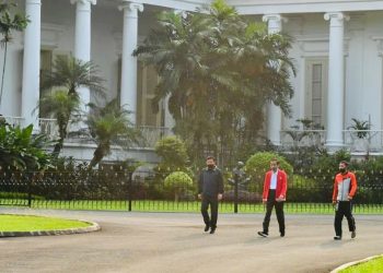 Berolahraga di Istana Bogor, Presiden Ajak Masyarakat Jaga Kesehatan