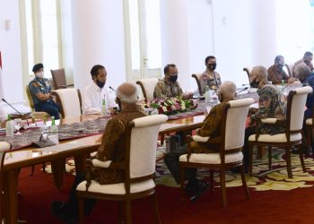 Bertemu Purnawirawan TNI-Polri, Presiden Bertukar Pandangan soal Pancasila dan Masalah Kebangsaan