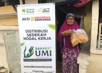 18 Ibu Prasejahtera di Tangsel Dapat Bantuan Program Sahabat Usaha Mikro Indonesia