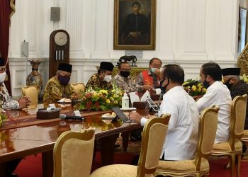 Presiden Jokowi Bahas Penanganan Covid-19 Bersama Tokoh Lintas Agama