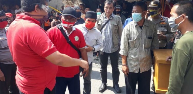 Lokasi penganyiaan suam terhadap istri hingga tewas di Pamulang, Tangsel. (PHD)