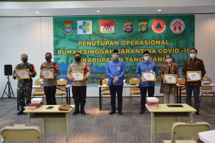 Penutupan RSK Griya Anabatic Kabupaten Tangerang. (Ist)