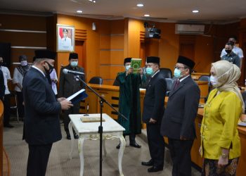 Direksi Perumda Pasar NKR Kabupaten Tangerang Dilantik