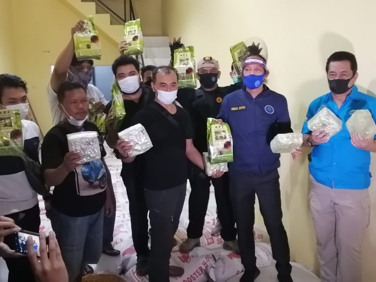 BNN sita 200 kilogram sabu di agen beras di Kota Tangerang. (RAY)