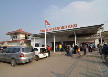 Sejak Pandemi Covid-19 Penumpang di Stasiun Tangerang Turun 85 Persen