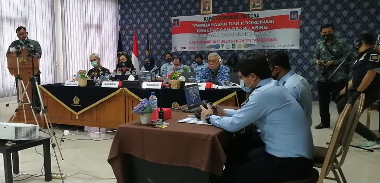 Kantor Imigrasi Kelas I Non TPI Tangerang. (KEY)