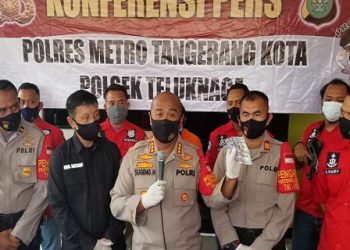Sindikat Pengedar Mata Uang Asing Palsu Dibongkar Polrestro Tangerang Kota