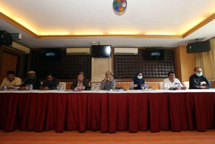 PT Tangerang Matra Real Estate memberi penjelasan sengketa lahan di Kota Tangerang. (RAY)