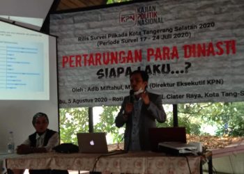 Hasil Survei KPN, Golput di Pilkada Tangsel Capai 55 Persen