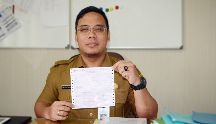 Kabid PBB dan BPHTB Pada Bapenda Kabupaten Tangerang Dwi Chandra Budiman. (RAY)