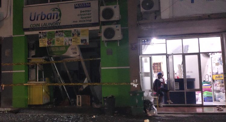Laundry di Pondok Aren, Kota Tangsel terbakar. (SNG)