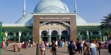 Salat Idul Adha, Jamaah Masjid Raya Al Azhom Dibatasi