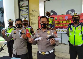 Operasi Patuh Jaya Polres Tangsel Jaring Ribuan Kendaraan, Termasuk Mobil Sport Bodong