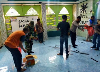 Musala di Pasar Kemis Dicoret Orang Tak Dikenal