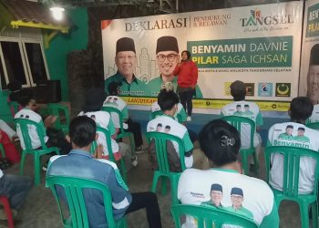 Milenial Nurul Huda Ciputat All Out Dukung Ben-Pilar